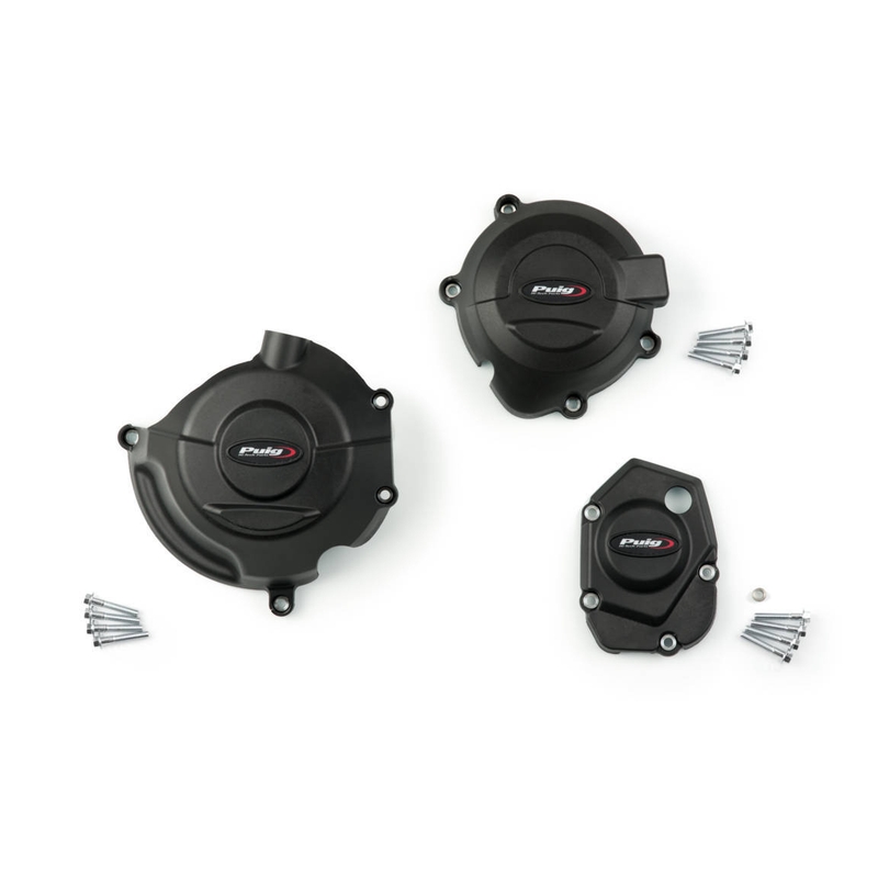 Engine protective covers PUIG fekete