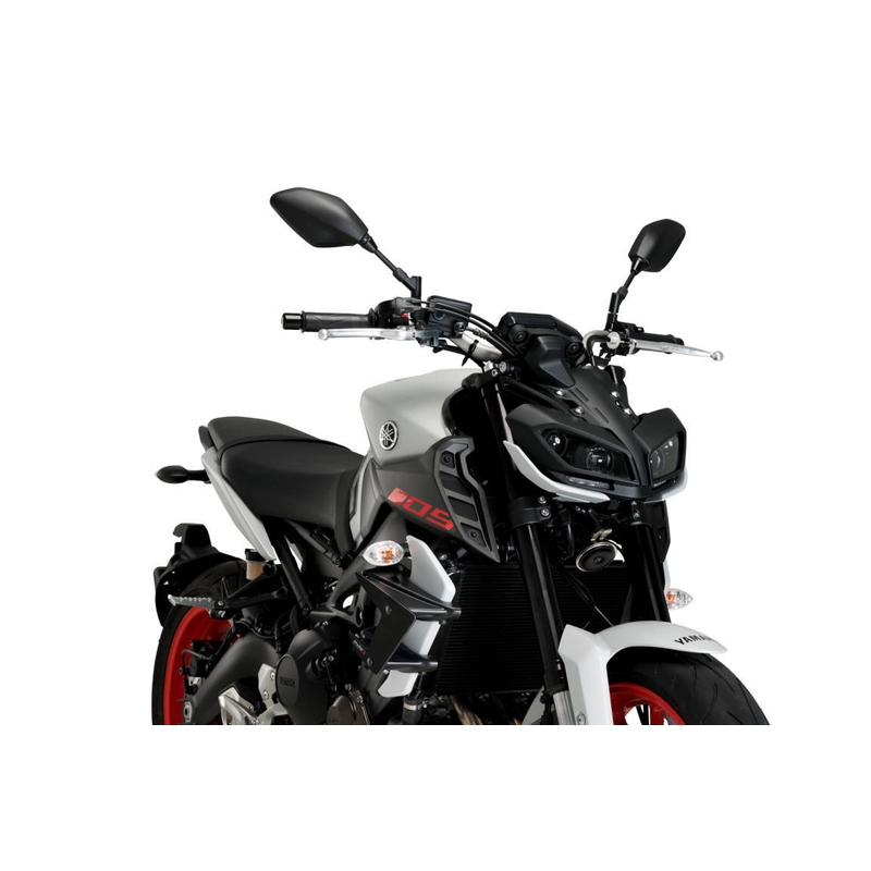 Side spoilers PUIG DOWNFORCE fekete részére YAMAHA MT-09 850 / 890 2017-2020