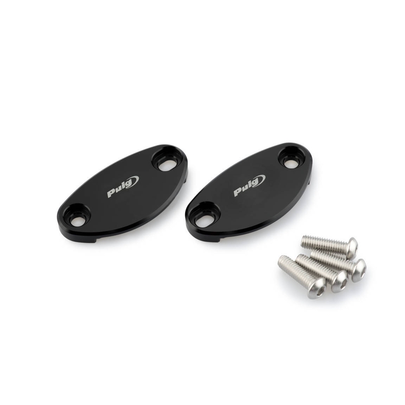 Mirrors caps PUIG fekete részére KAWASAKI ZX-10R / RR Ninja 1000 2016-2026