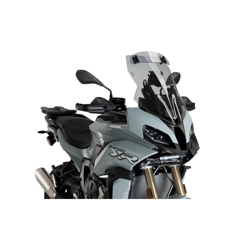 Windscreen PUIG TOURING WITH VISOR smoke