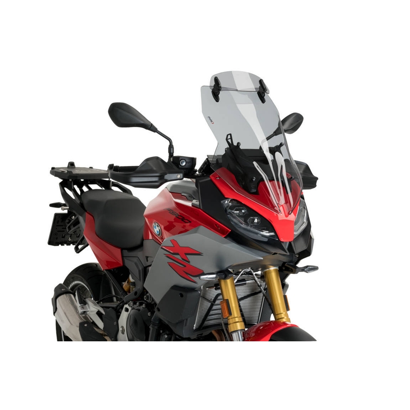 Windscreen PUIG TOURING WITH VISOR smoke