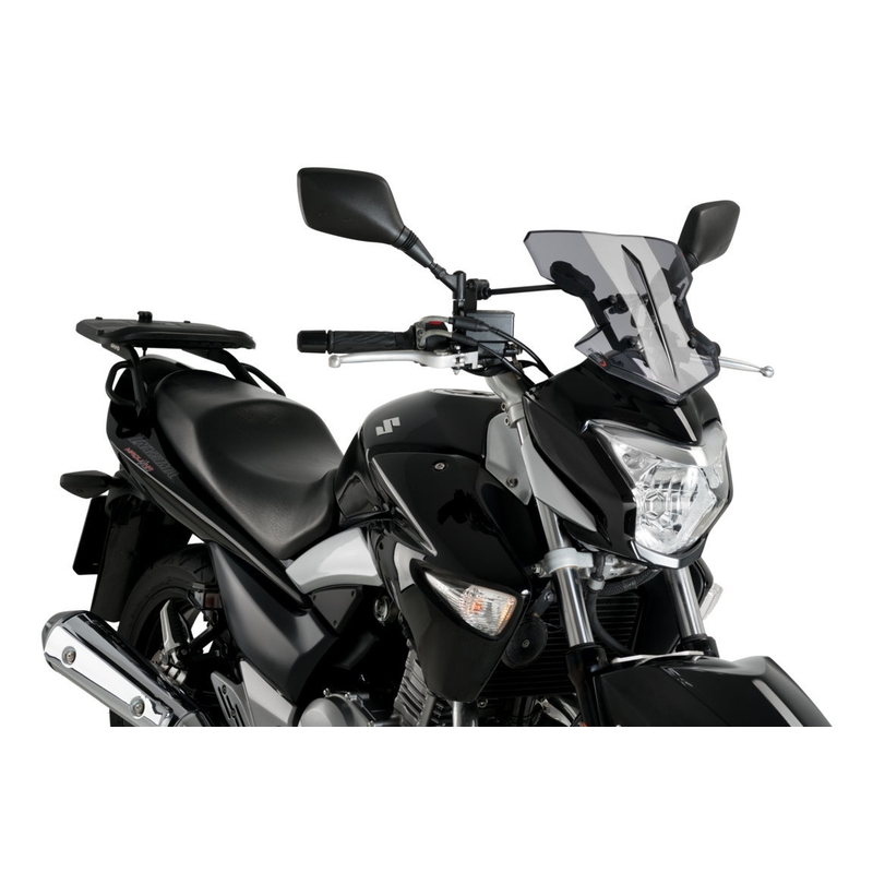 Windshield PUIG SHARK smoke részére SUZUKI GW 250 Inazuma  2013-2016