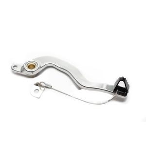 Brake pedal MOTION STUFF 83P-0411002 silver body, black steel fixed tip Steel Fixed Tip