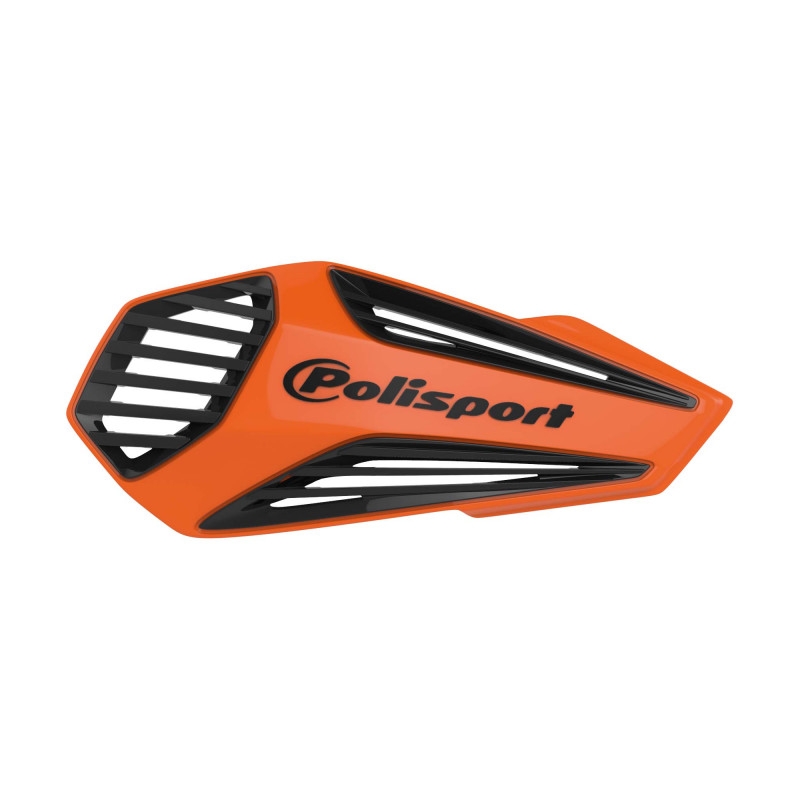 Handguard POLISPORT MX AIR with universal handlebar mounting kit ORK-16 / Black