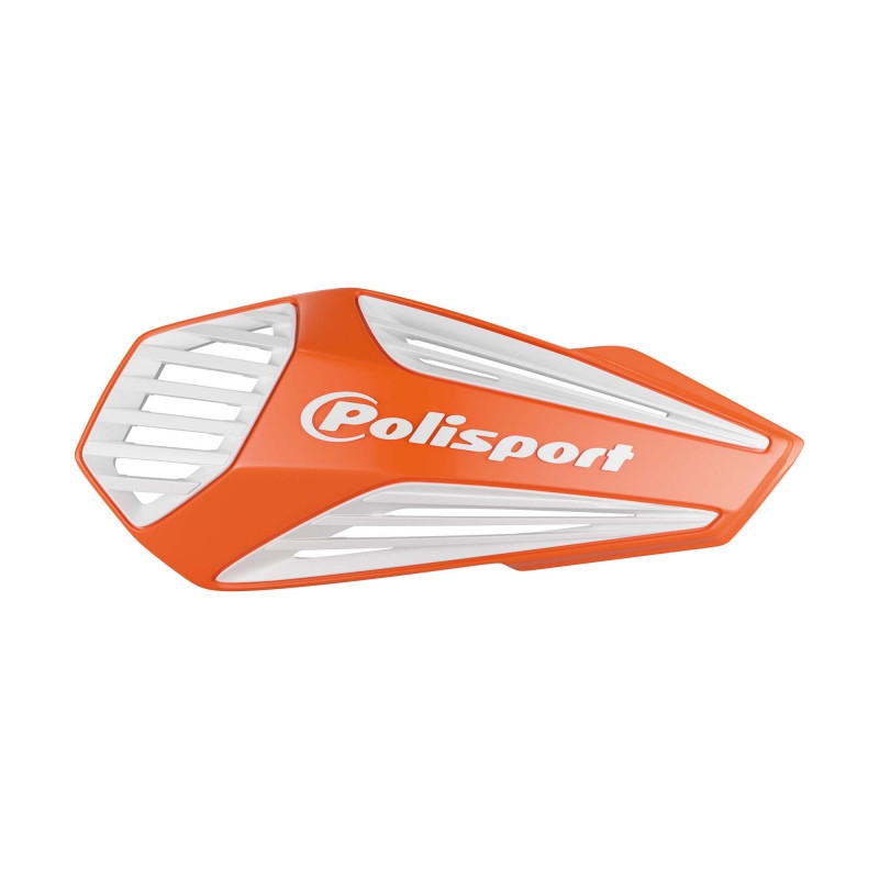 Handguard POLISPORT MX AIR with universal handlebar mounting kit ORK-16 / White kiárusítás