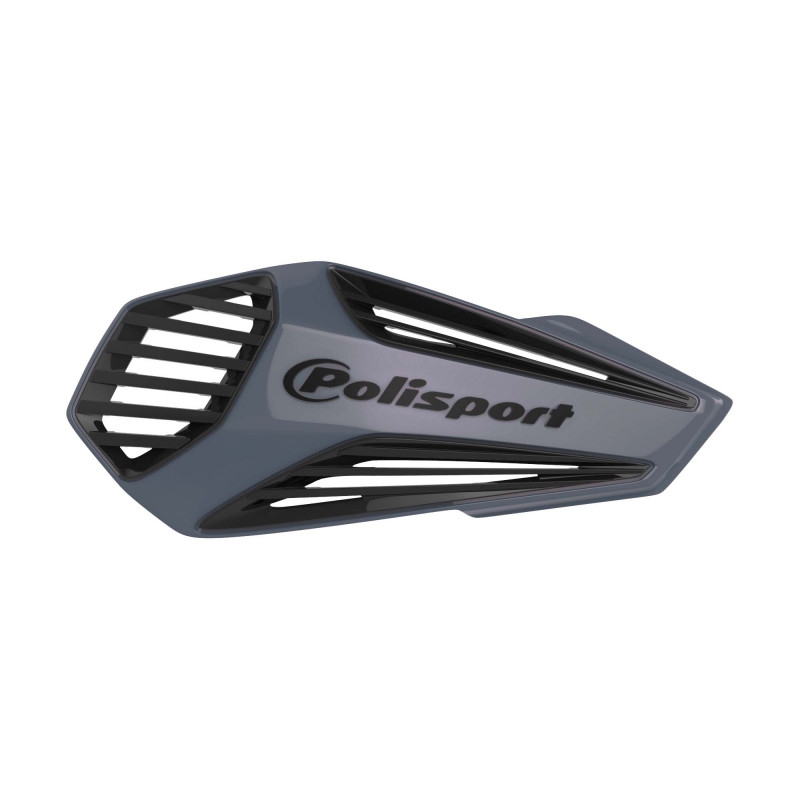 Handguard POLISPORT MX AIR with universal handlebar mounting kit Nardo Grey / Black kiárusítás