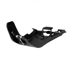 Skid Plate POLISPORT 8475300001 with link protector fekete