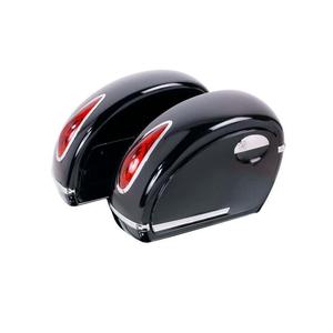 Rigid saddlebag CUSTOMACCES VOYAGER AR0002N fekete jobb