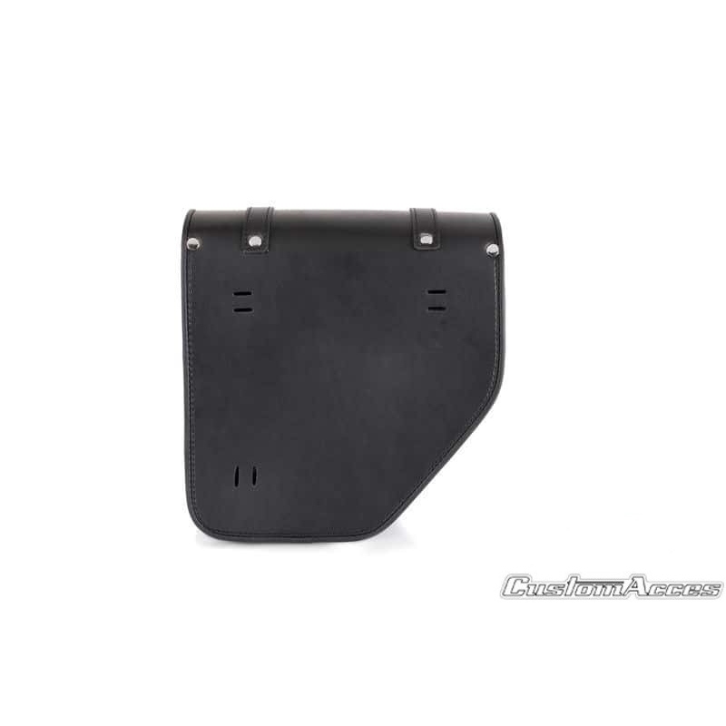 Leather saddlebag CUSTOMACCES IBIZA fekete pár