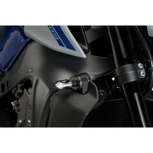 Turn lights plate supports kit PUIG 20867N fekete