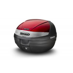 Felső csomagtartó színes fedéllel SHAD SH29 piros