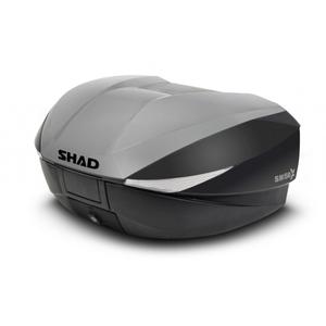 Felső csomagtartó színes fedéllel SHAD SH58X Új titán with PREMIUM lock