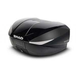 Felső csomagtartó színes fedéllel SHAD SH58X Fémes fekete with PREMIUM lock
