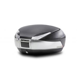 Felső csomagtartó színes fedéllel SHAD SH48 Karbon with PREMIUM SMART lock