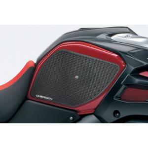 Tank side protectors PUIG ANTI-SLIP fekete