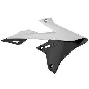 Radiator scoops POLISPORT 8421100002 fehér/fekete