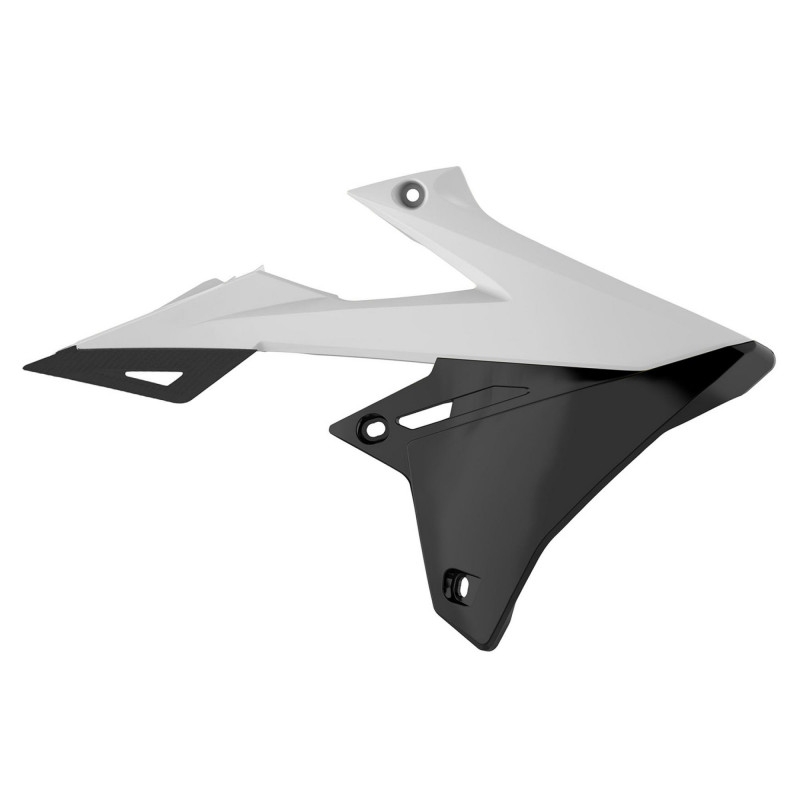 Radiator scoops POLISPORT fehér/fekete