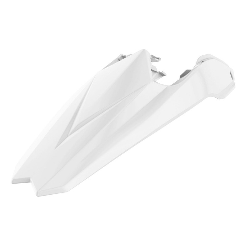 Rear fender + side panels POLISPORT fehér
