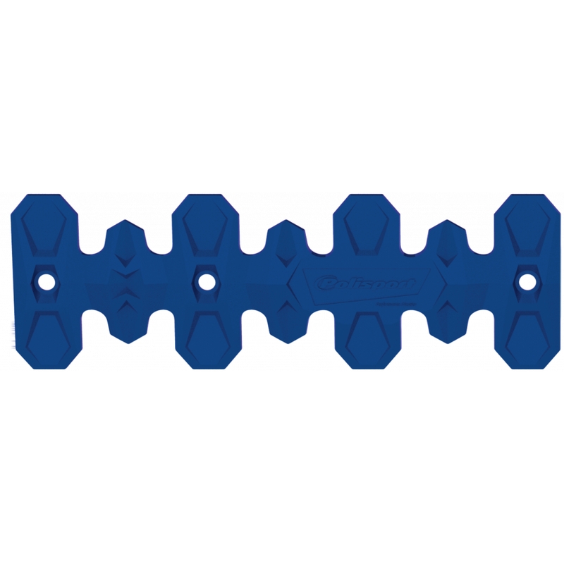 Exhaust head pipe guard POLISPORT ARMADILLO rövid kék