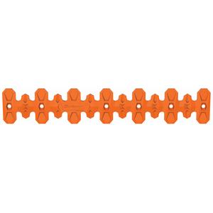 Exhaust head pipe guard POLISPORT ARMADILLO 8483800002 hosszú narancssárga