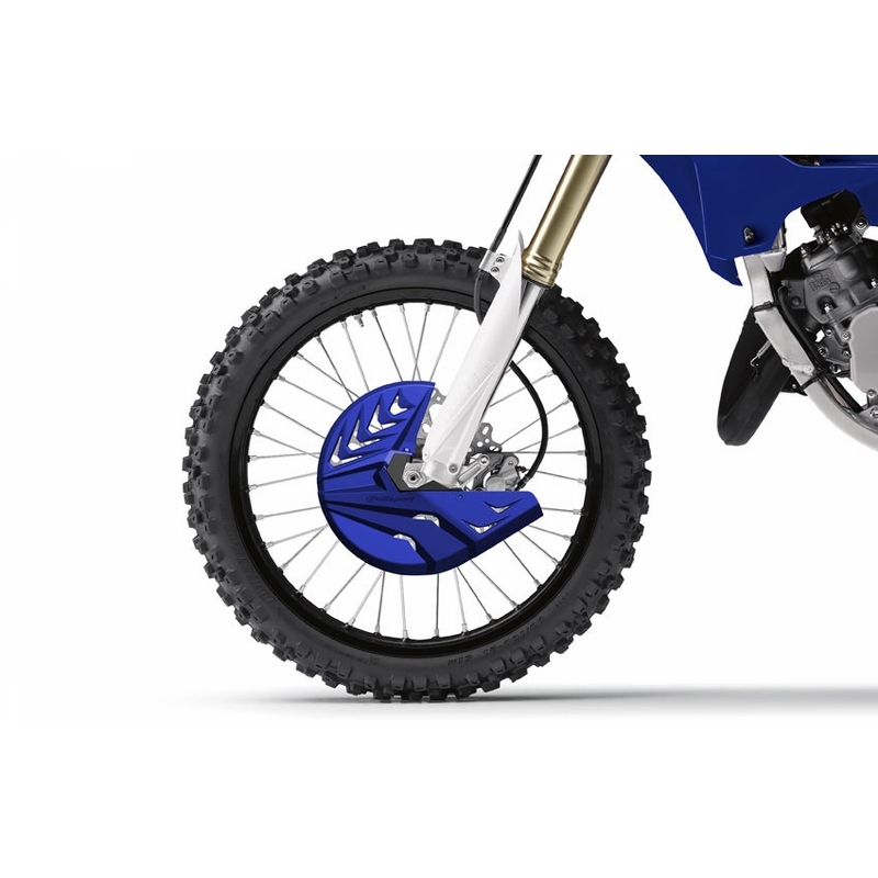 Disc & bottom fork protector POLISPORT fehér/fekete részére HONDA CRF 450 R 2010-2014, HONDA CRF 250 R 2010-2014