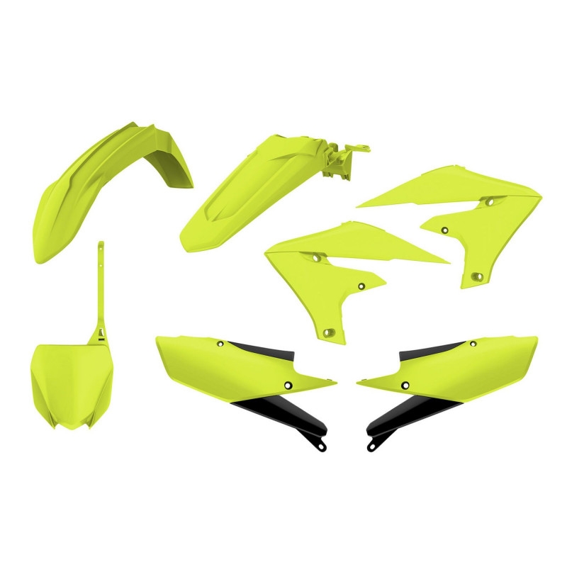 Dugattyú készlet POLISPORT Flo yellow részére YAMAHA YZ 250 F 2019-2023, YAMAHA YZ 450 F 2018-2023