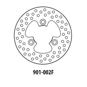 Féktárcsa GOLDFREN 901-002F első 170 mm