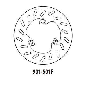 Féktárcsa GOLDFREN 901-501F első 220 mm