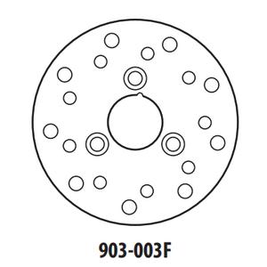 Féktárcsa GOLDFREN 903-003F első 155 mm