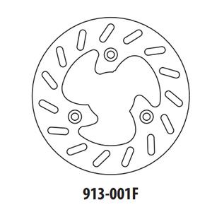 Féktárcsa GOLDFREN 913-001F első 190 mm
