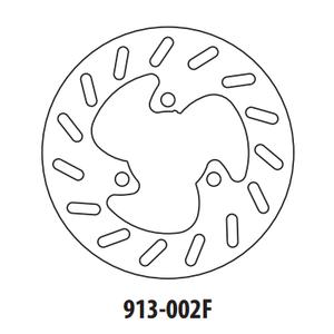 Féktárcsa GOLDFREN 913-002F első 190 mm