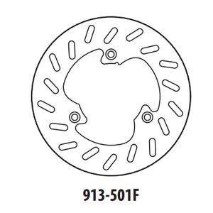 Féktárcsa GOLDFREN 913-501F első 218 mm
