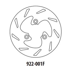 Féktárcsa GOLDFREN 922-001F első 199,8 mm