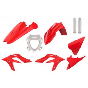 Dugattyú készlet POLISPORT 91059 enduro Red/White