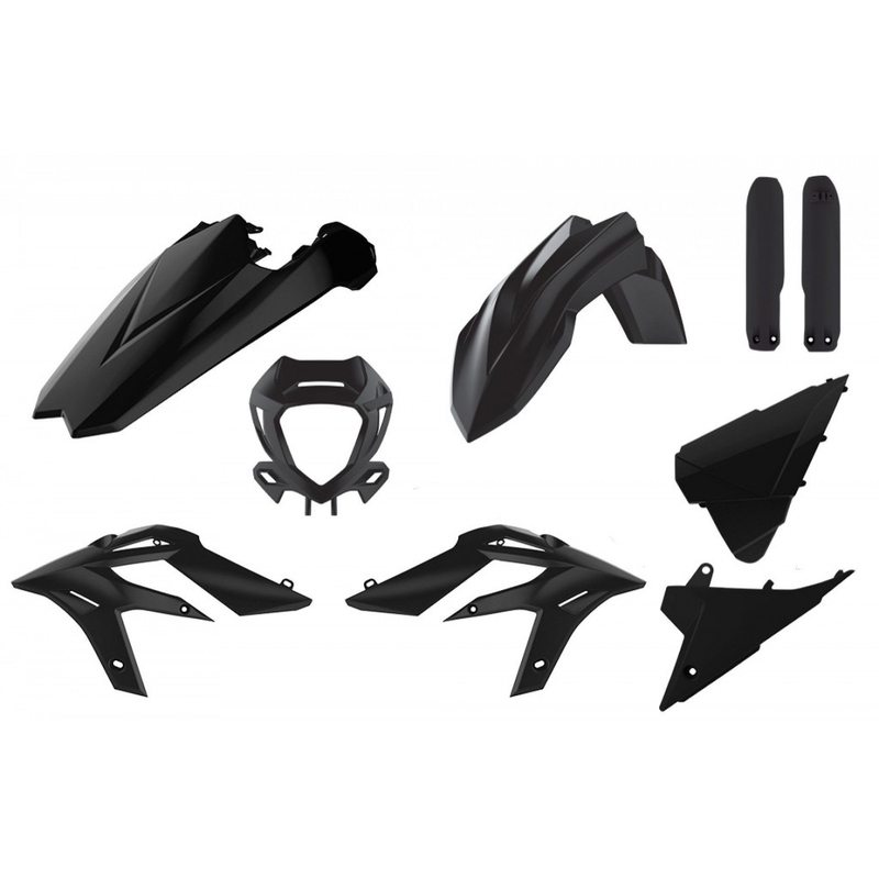 Dugattyú készlet POLISPORT enduro fekete részére BETA Xtrainer 250 2020-2022, BETA Xtrainer 300 2020-2022
