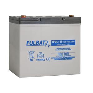 Zselés akkumulátor FULBAT FPG12-50 (T6)