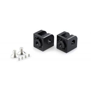 Footpeg adapters PUIG 20241N Állítható fekete