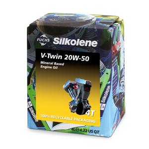 Motorolaj SILKOLENE V-TWIN 20W-50 MINERAL 601452789 4 l
