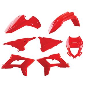 Dugattyú készlet POLISPORT 91085 restyling piros