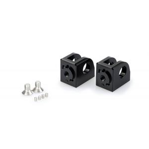 Footpeg adapters PUIG 20235N Állítható fekete