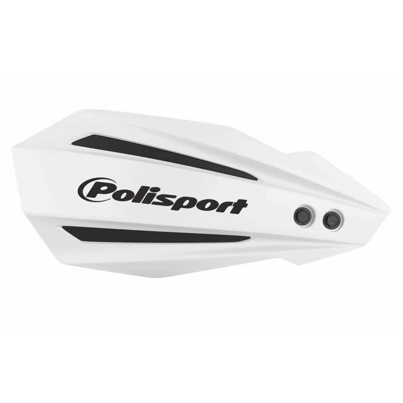 Handguard POLISPORT MX BULLIT with mounting system White részére KAWASAKI KX 250 (F) 4T 2020-2024, KAWASAKI KX 450 (F) 2019-2024