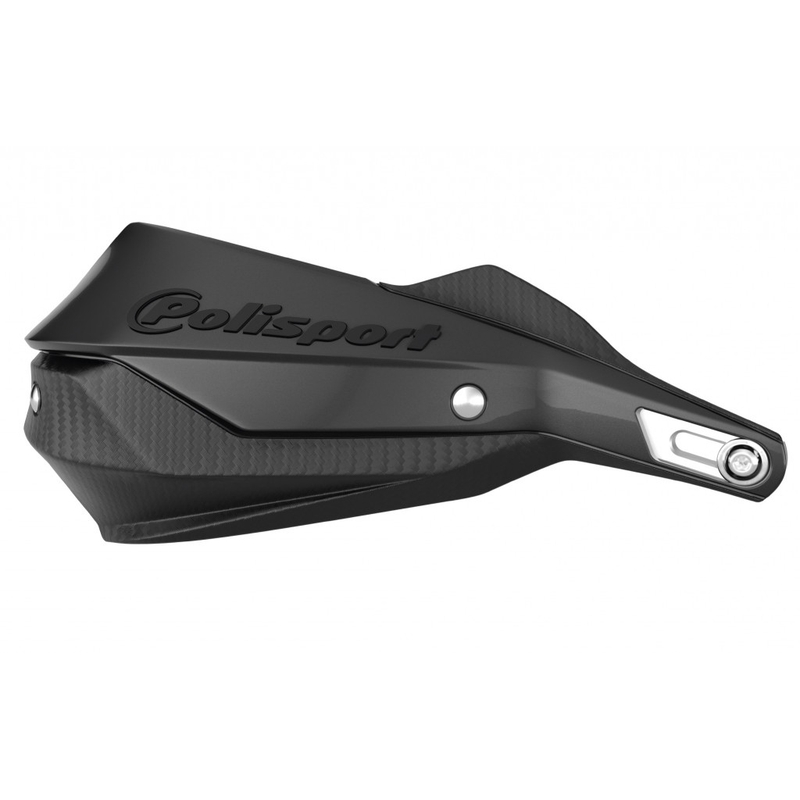 Handguard POLISPORT TRAIL BLAZER with universal mounting kit Black/black