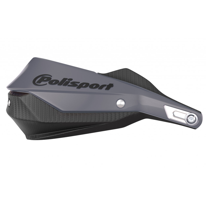 Handguard POLISPORT TRAIL BLAZER with universal mounting kit Nardo grey/black