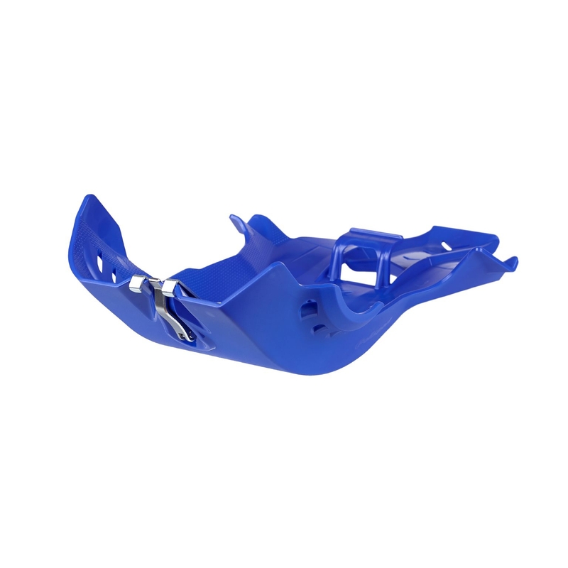 Skid Plate POLISPORT with link protector kék
