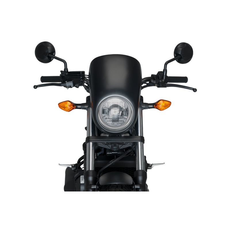 Semifairing PUIG ANARCHY fekete részére HONDA CMX 500 Rebel 2017-2019