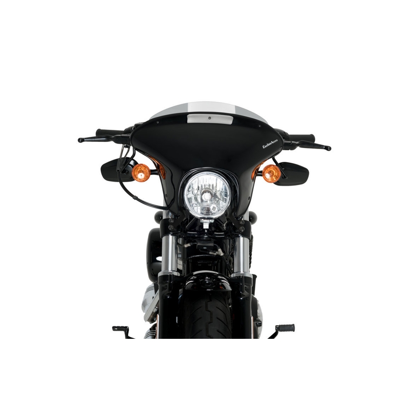 Windscreen PUIG BATWING SML smoke rövid