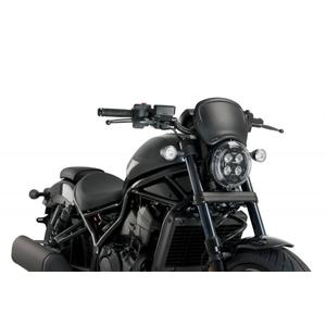 Windshield PUIG FRONTAL PLATE 20821J matt black