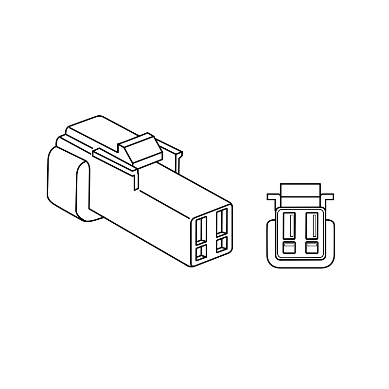 Connector leads PUIG MODELS MV AGUSTA fekete