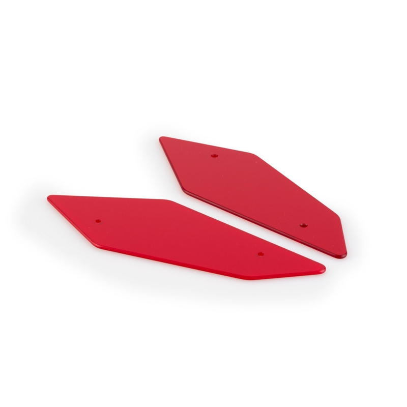 Spare deflectors PUIG DOWNFORCE piros