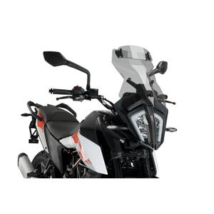 Windscreen PUIG TOURING WITH VISOR 20415H smoke